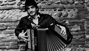 Florian Demonsant seul à l'accordéon Cave Posie Affiche