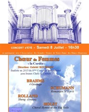 Programme pour Choeur de Femmes Eglise Notre-Dame des Blancs-Manteaux Affiche