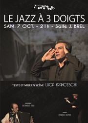 Le jazz à trois doigts Salle Jacques Brel Affiche