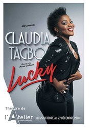 Claudia Tagbo dans Lucky Thtre de l'Atelier Affiche