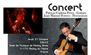 Patricio Cadena Pérez et Juan Manuel Forero Ecole de Musique de Meslay Grez Affiche