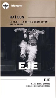 EJE : duo guitare et danse La Boite  gants Affiche