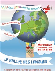 Journée Européene des Langues Mairie de Paris 15me Affiche