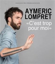 Aymeric Lompret dans c'est trop pour moi La comdie de Marseille (anciennement Le Quai du Rire) Affiche
