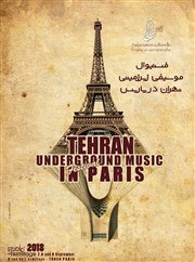 Tehran Underground Music Festival in Paris - Jour 2 Studio de L'Ermitage Affiche