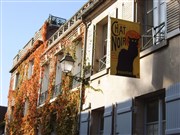 Autour du Chat Noir, arts et plaisirs à Montmartre Mtro Lamarck-Caulaincourt Affiche