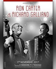 Jubilé Ron Carter avec Richard Galliano La Seine Musicale - Grande Seine Affiche