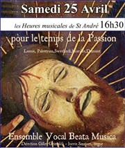 Concert pour le Temps de la Passion Eglise Saint Andr de l'Europe Affiche