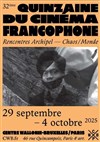32e Quinzaine du cinéma francophone 2025 - 