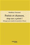 Lecture : Poésie et chanson, stop aux a priori ! - 
