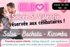 Soirée Saint Valentin 100% célibataires - 