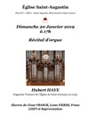 Récital d'orgue à Saint-Augustin - 