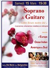 Soprano et Guitare : Musique d'Europe, Océan Indien, Amérique du Sud - 