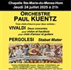 Orchestre Paul Kuentz : Vivaldi / Pergolesi | Plomodiern - 