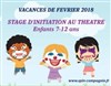 Stage de théâtre 7-12 ans - 