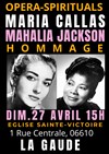 Maria Callas & Mahalia Jackson Hommage - 