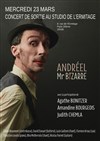 Andréel Monsieur Bizarre , feat Agathe Bonitzer + Amandine Bourgeois + Judith Chemla : sortie d'album - 