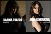 Anna Semerika et Karina Toledo - 