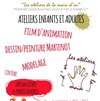 Expositions des élèves (dessin peinture Martenot et modelage, film d'animation) - 