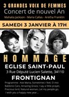 Hommage aux 3 grandes Voix de Femmes : Mahalia Jackson, Maria Callas et Aretha Franklin - 