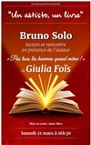Un artiste, un livre : Bruno Solo - 