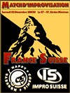 Match d'improvisation théâtrale France vs Suisse : Happy Cosmic Monkeys vs Impro Suisse - 