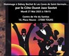 Concert Hommage à Sidney Bechet & Les Caves de Saint Germain - 