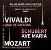 Paris Virtuosi : Vivaldi / Schubert / Mozart - Saint-Louis-en-île - 