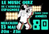Soirée music-quizz années 80 - 