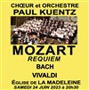 Choeur & Orchestre Paul Kuentz Mozart : Requiem, Bach, Vivaldi -