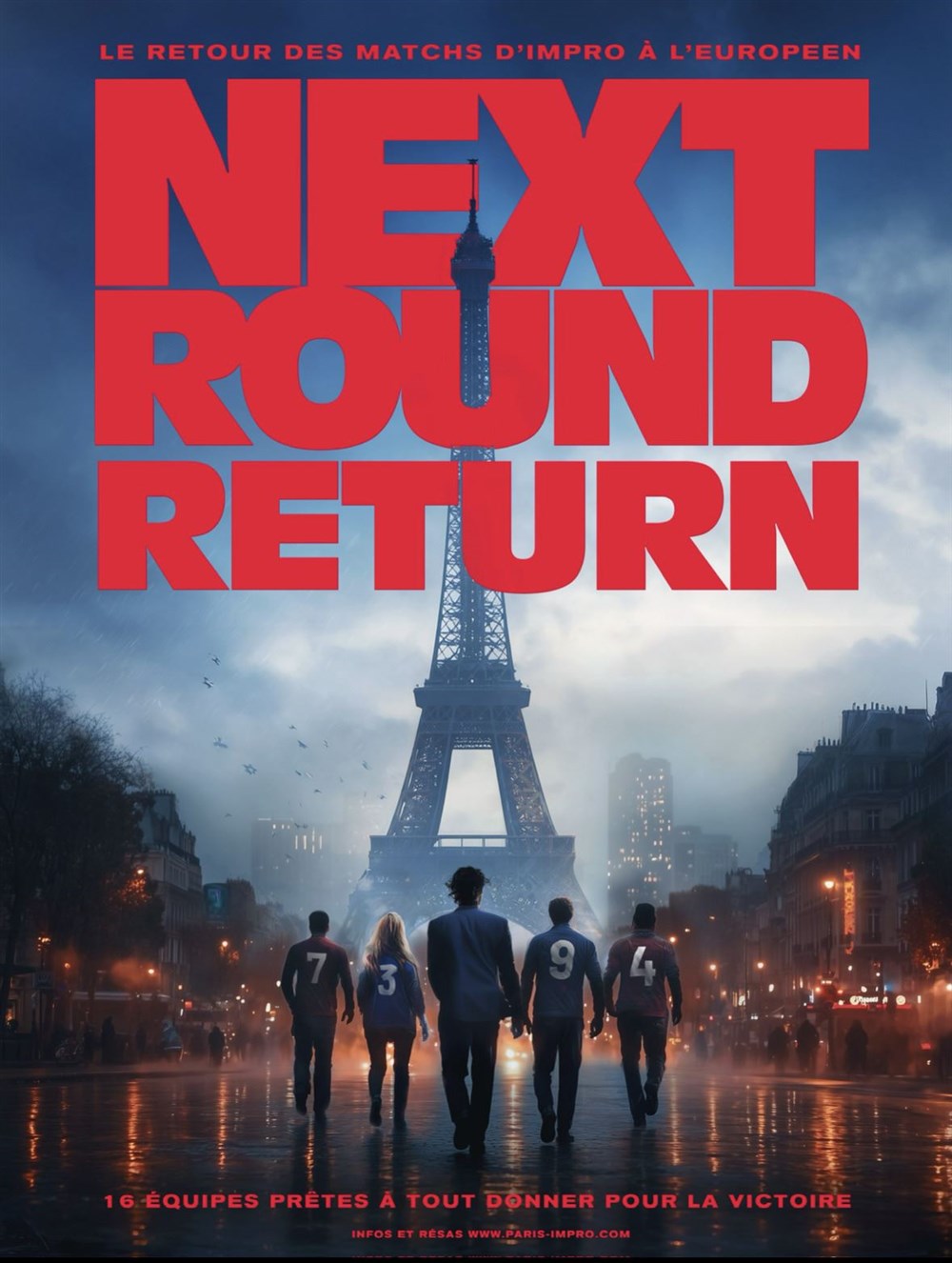 Paris Impro : Next round return