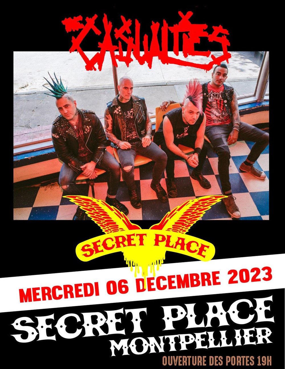 The Casualties + All Borders Kill