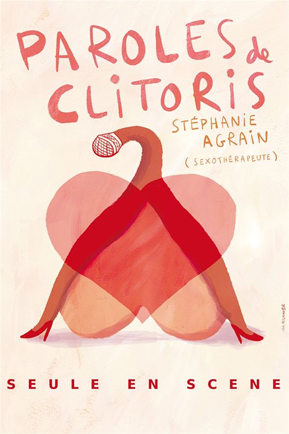 Stéphanie Agrain dans Paroles de Clitoris