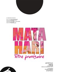 Mata Hari (Titre provisoire)
