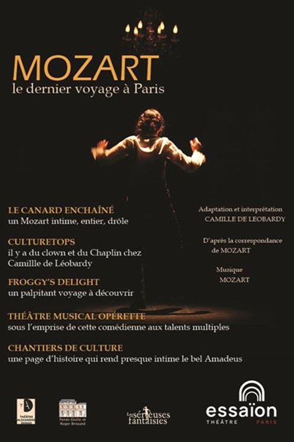 Mozart, le dernier voyage à Paris