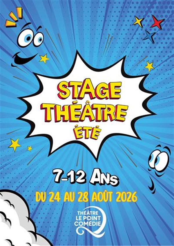 Stage de théâtre enfants 6-12 ans