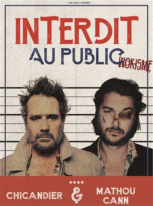 Chicandier et Mathou dans Interdit au public