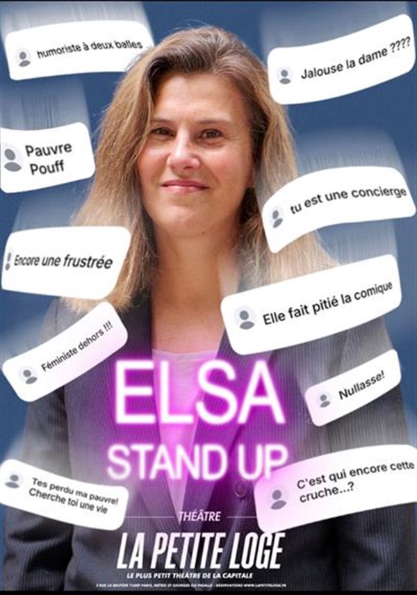 Elsa dans Stand-up