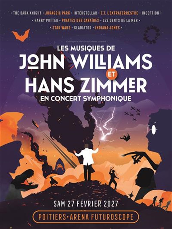 Les Musiques de John Williams et Hans Zimmer en concert symphonique