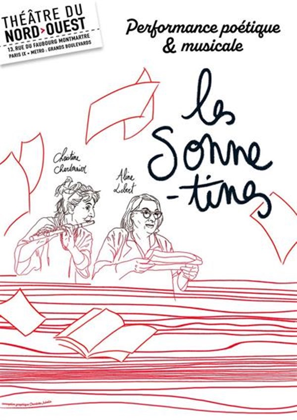 Les Sonnetines, performance musicale poétique par Christine Chardonnier & Aline Lebert