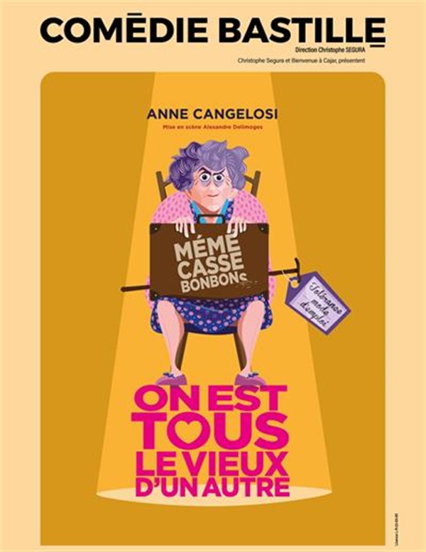 Anne Cangelosi dans On est tous le vieux d'un autre