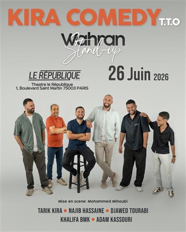 Kira Comedy présente Wahran Stand-up