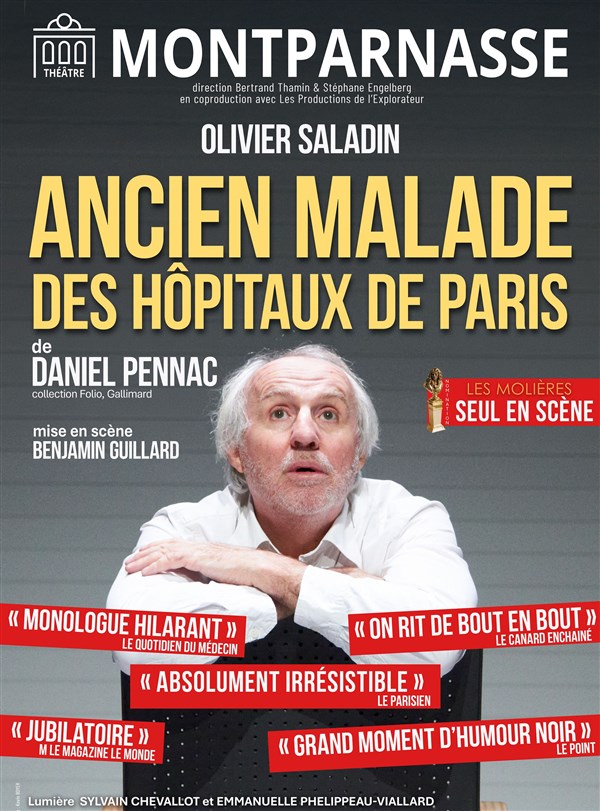 Ancien malade des hôpitaux de Paris