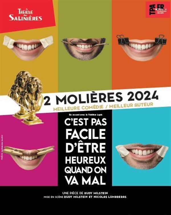 C'est pas facile d'être heureux quand on va mal