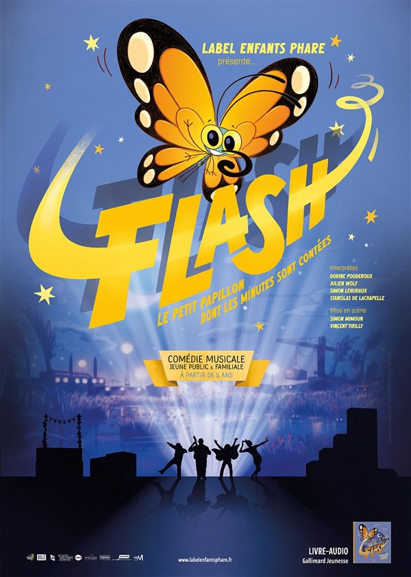 Flash, Le petit papillon dont les minutes sont contées