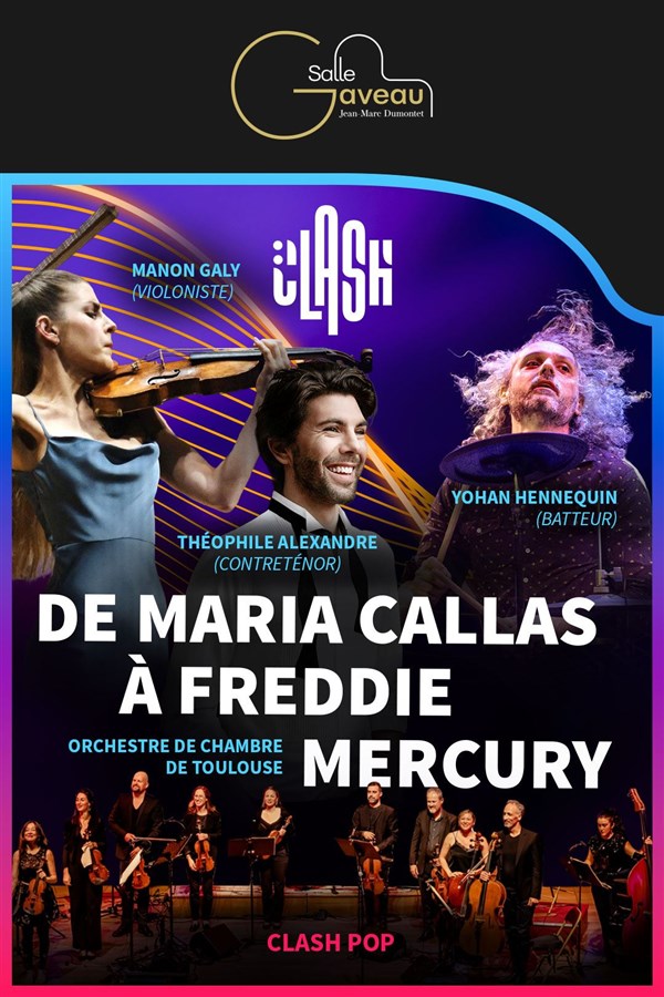 Clash Pop : de Maria Callas à Freddie Mercury