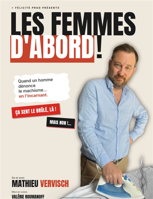 Mathieu Vervisch dans Les femmes d'abord !