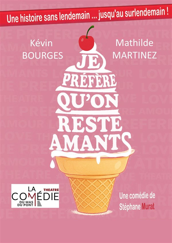 Je préfère qu'on reste amants
