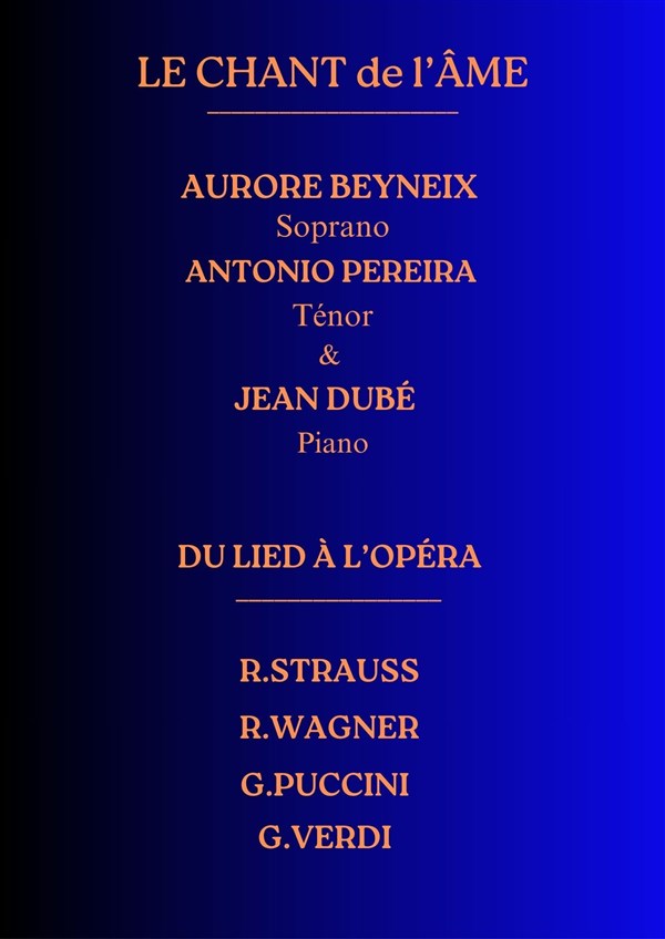 Le Chant de L'âme