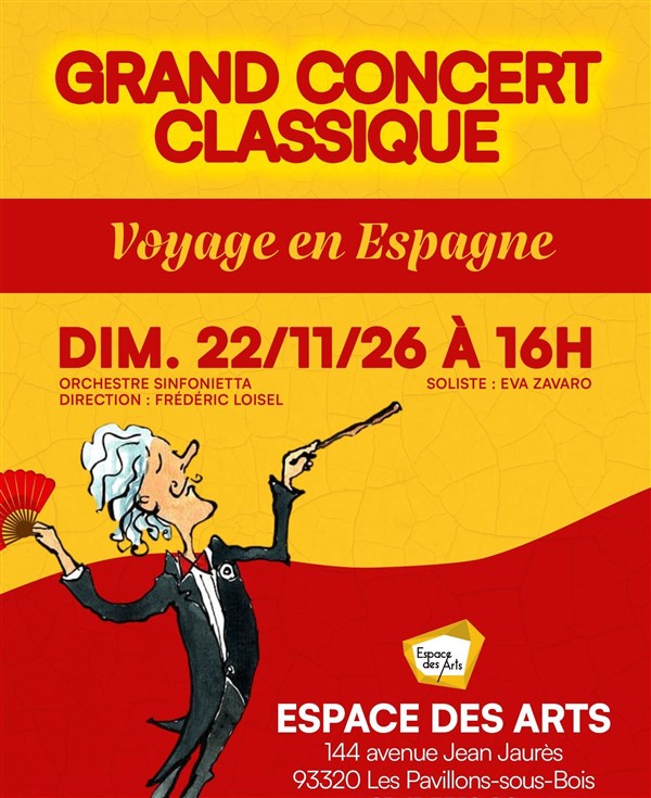 Grand concert classique : Voyage en Espagne